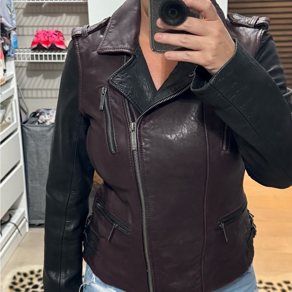 Michael Kors leather jacket - Picture 6 of 8